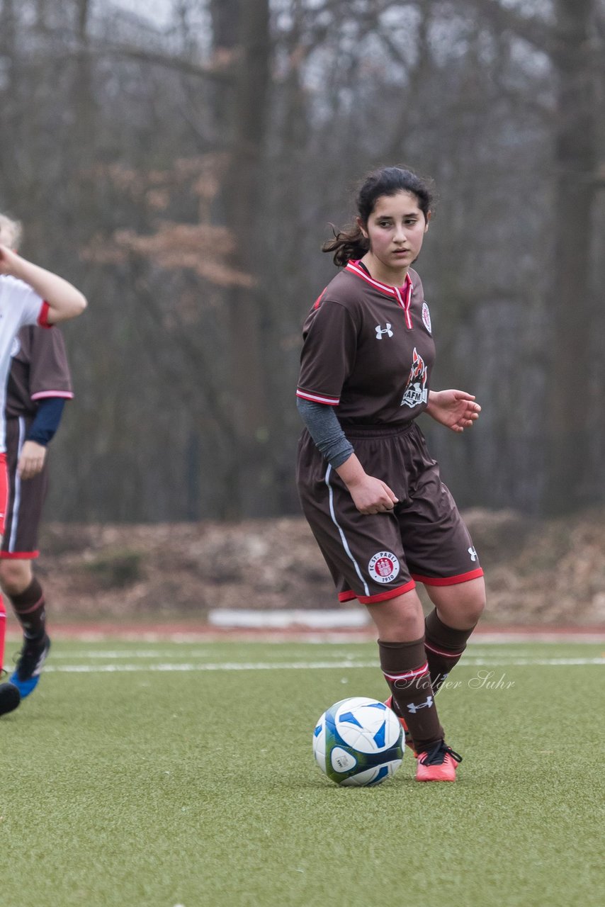 Bild 252 - B-Juniorinnen Walddoerfer - St.Pauli : Ergebnis: 4:1